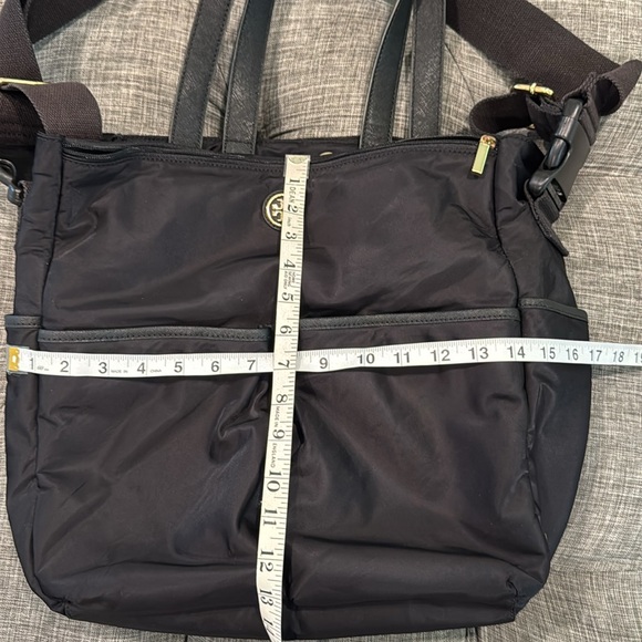 Tory Burch Bag Baby Diaper Work Travel Large Nylon Black Bag - Picture 17 of 17